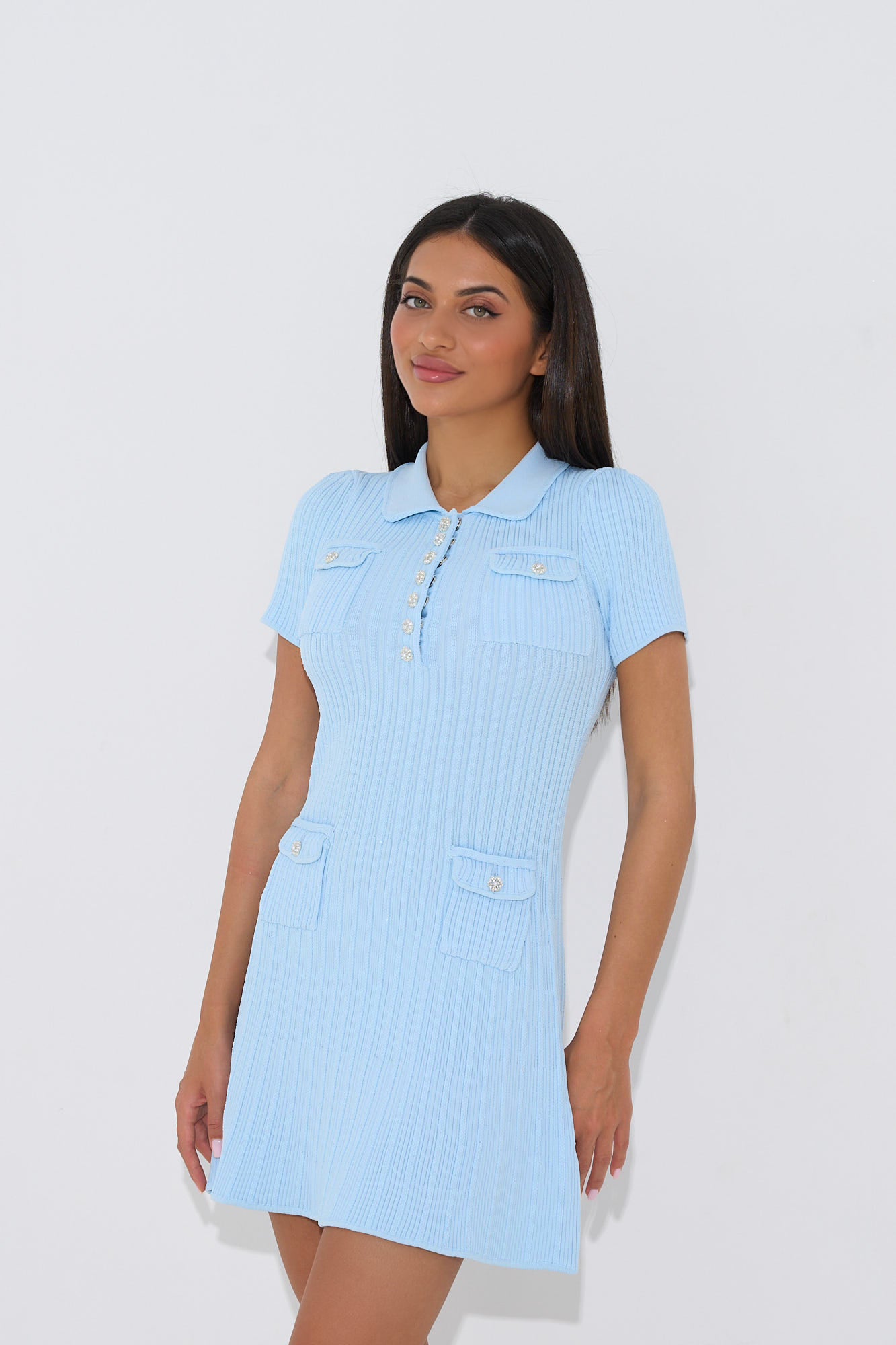 Sky Blue Angel Dress