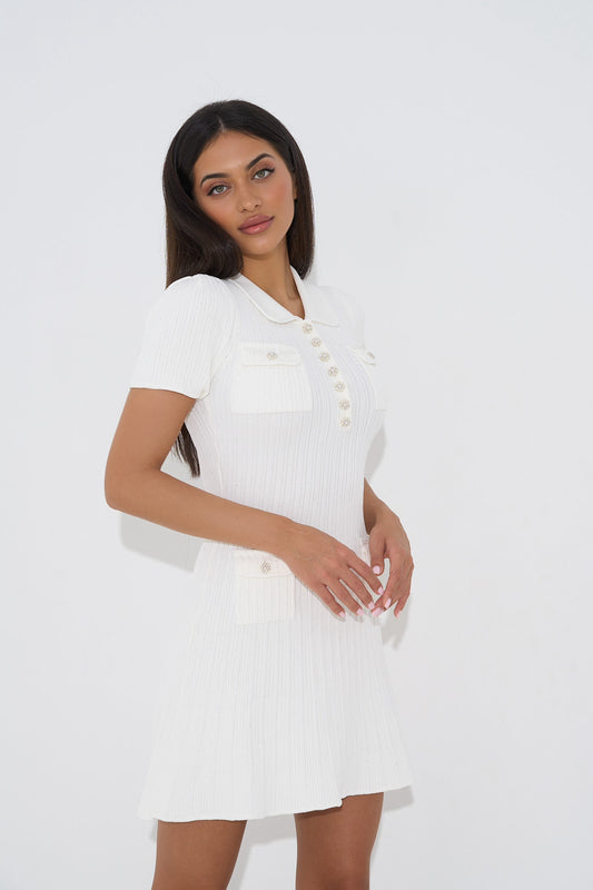 Angel Glow Mini Dress